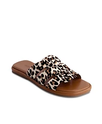Bernardo Footwear Bernardo Tamer Haircalf Flat Sandal