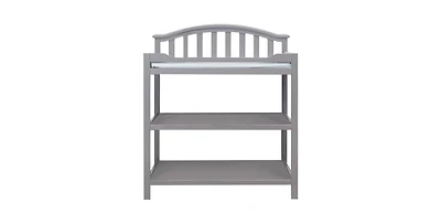Slickblue Wood Finish Baby Toddler Changing Table with Changing Pad Stylish and Functional Design