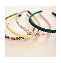 Thin Solid Headband - Pale Yellow