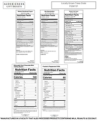 Alder Creek Gift Baskets Locally Grown Trees Gift Crate, 8 Piece