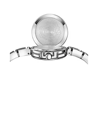 Versace Women's Medusa Secret Silver Stainless Steel Bracelet Watch, 25mm