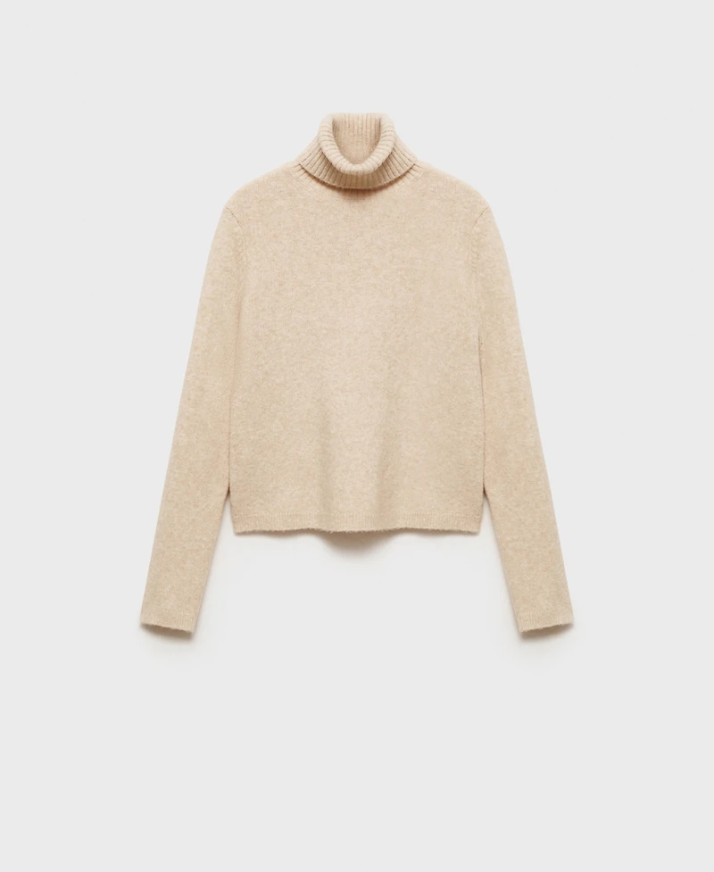 Mango Women's Turtleneck Sweater