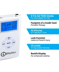iReliev Tens Unit for Back Pain, Knee Pain, and Pain Management