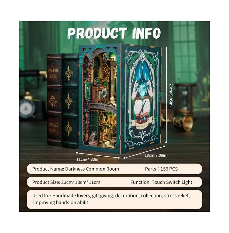 Cutebee Book Nook Kit