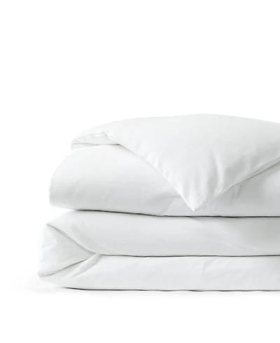 Lands' End Comfy Super Soft Cotton Flannel Duvet Bed Cover - 5oz