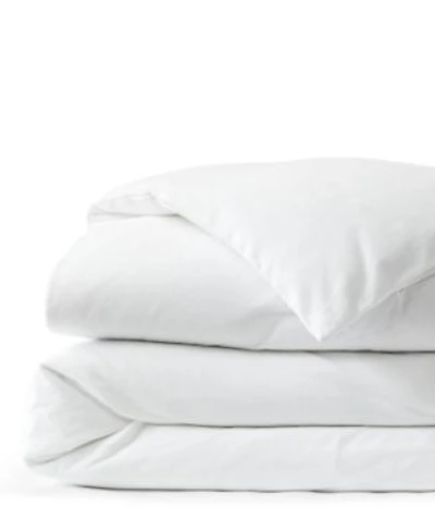 Lands End Comfy Super Soft Cotton Flannel Duvet Bed Cover 5oz