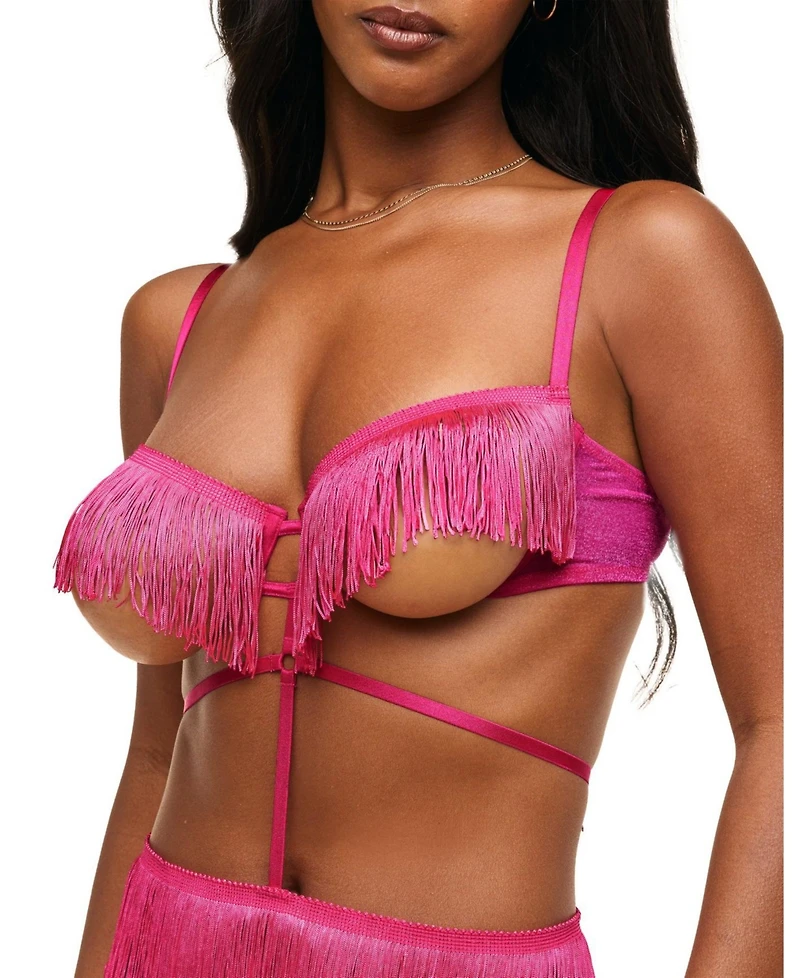Adore Me Women's Neveah Fringe Playsuit Lingerie