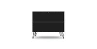 Slickblue Modern Scandinavian Style Bedroom 3-Drawer Dresser in Wood Finish