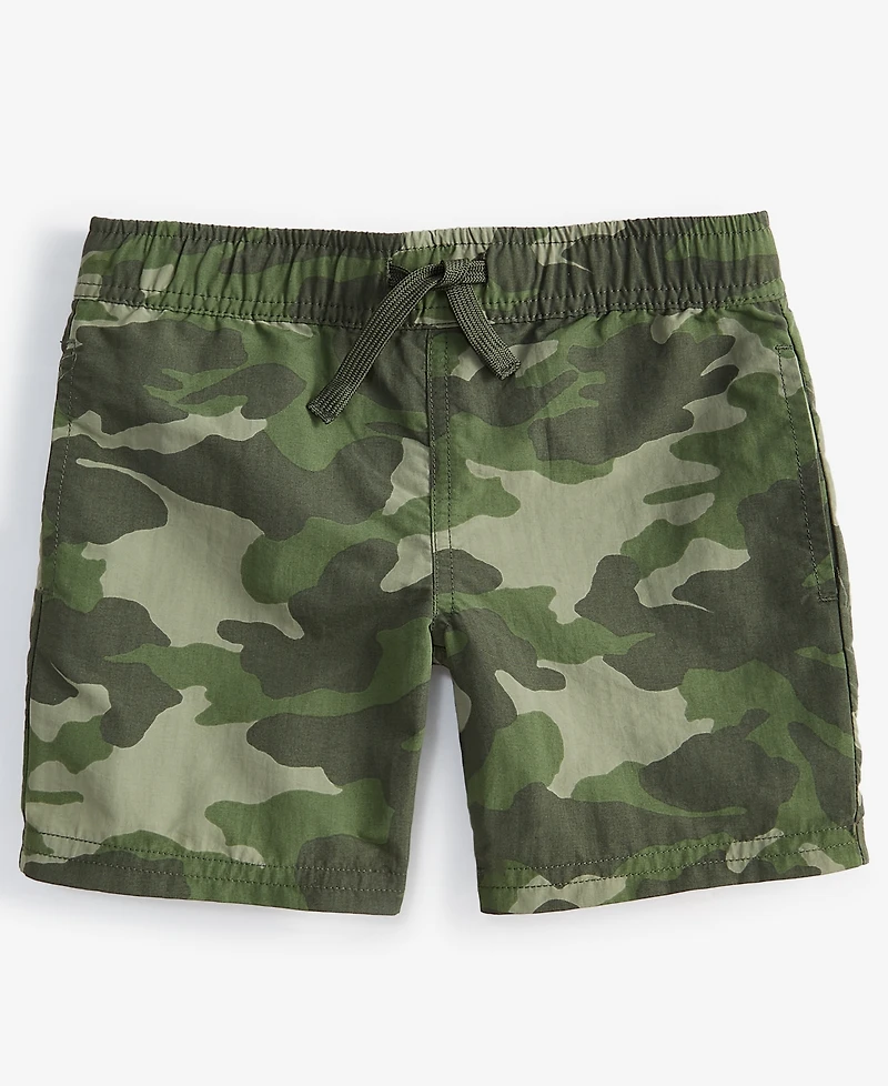 Epic Threads Toddler Boys 2T-4T Camo Nylon Shorts, Exclusively at Macy's