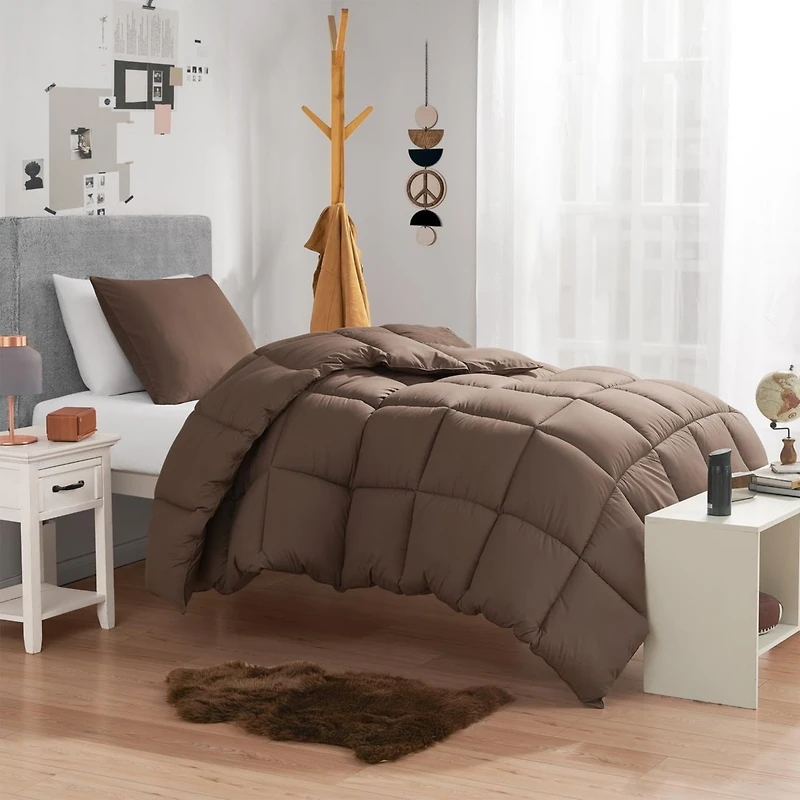 Cool Being Thick - Coma Inducer Oversized Comforter Set - Teak,Twin Xl