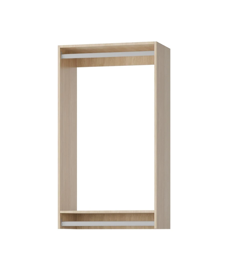 Lovmor Double Hanging Closet Unit - Modular Closet System For Hanging