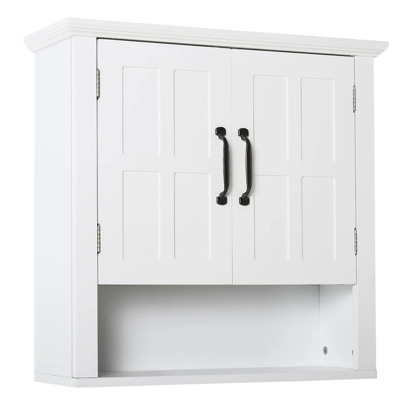 Homcom Bathroom Wall Cabinet, Medicine Cabinet w/ Adjustable Shelf