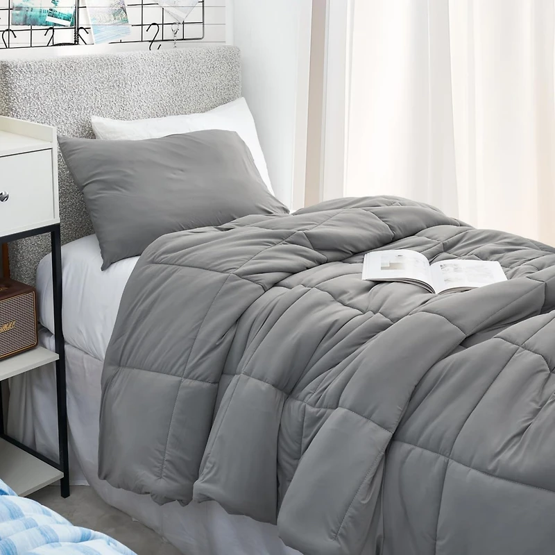 Nourishing Retreat - Coma Inducer Oversized Comforter Set - Steeple Gray,Twin Xl