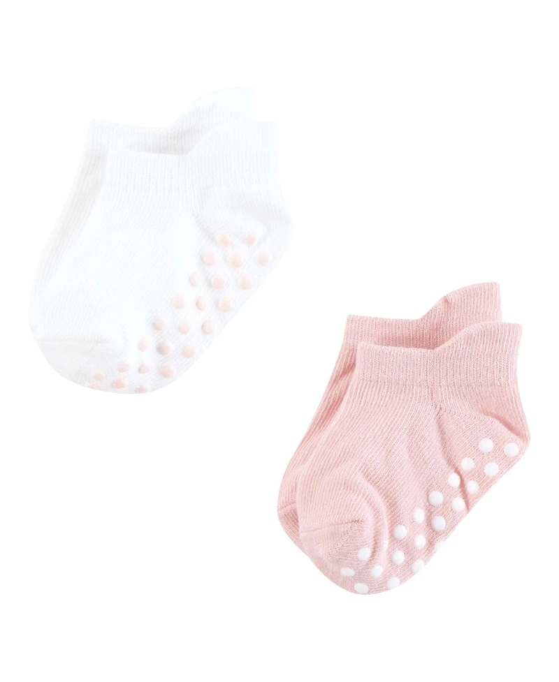 Hudson Baby Baby Girls Hudson Non-Skid No-Show Socks