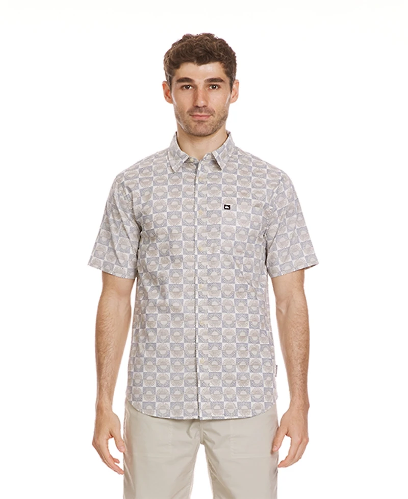 Quiksilver Men's Florever Classic Short Sleeve Woven Shirt