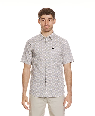 Quiksilver Men's Florever Classic Short Sleeve Woven Shirt