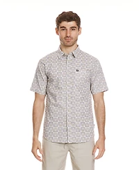 Quiksilver Men's Florever Classic Short Sleeve Woven Shirt