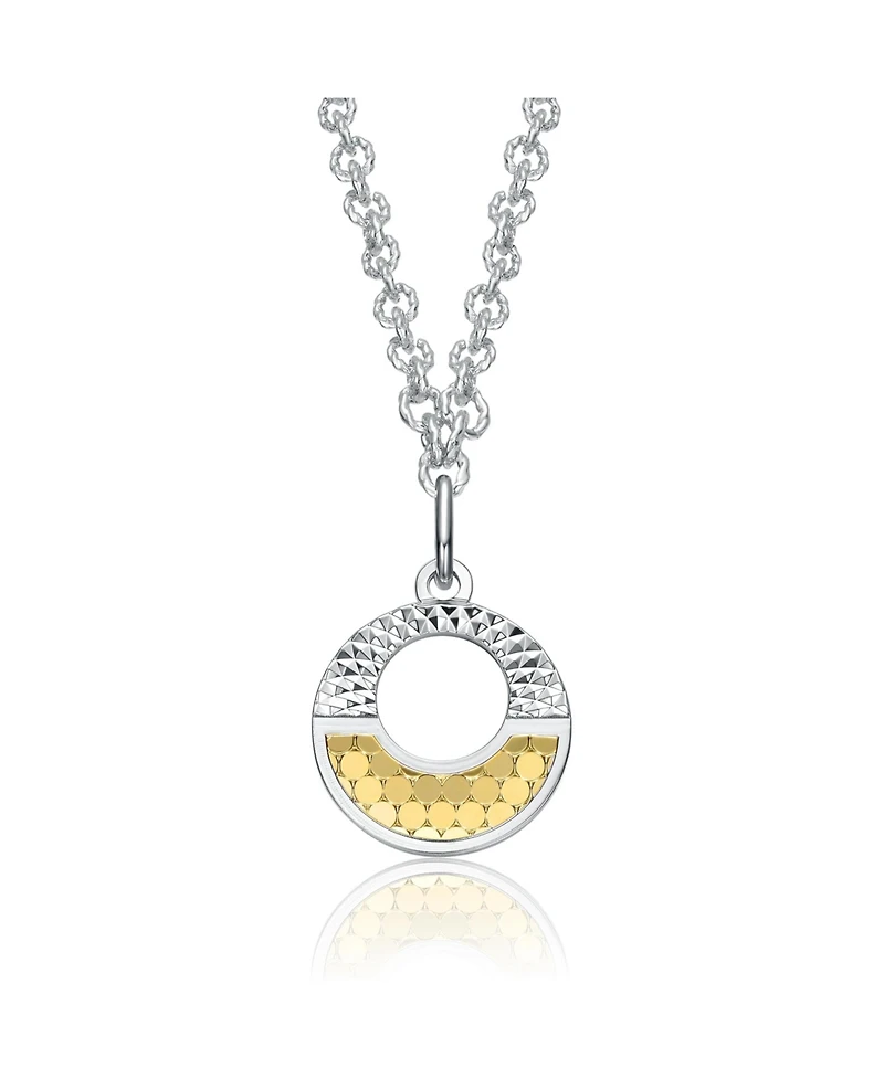Infinite Harmony Circle Pendant Necklace