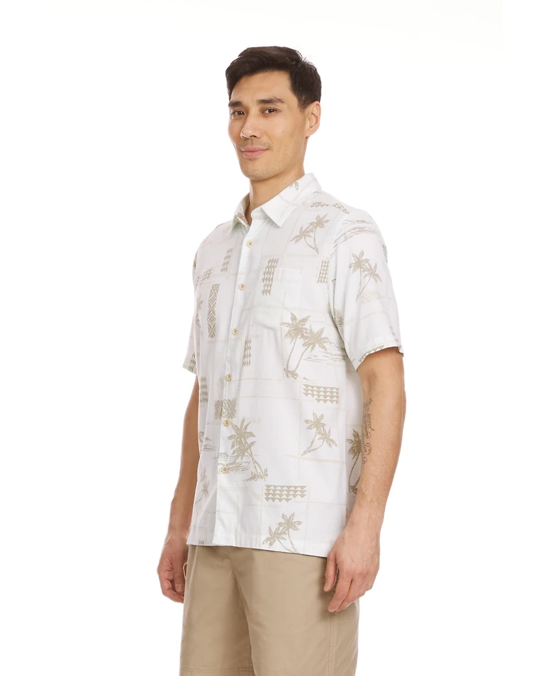 Quiksilver Waterman Men's Island Magic Woven Shirt