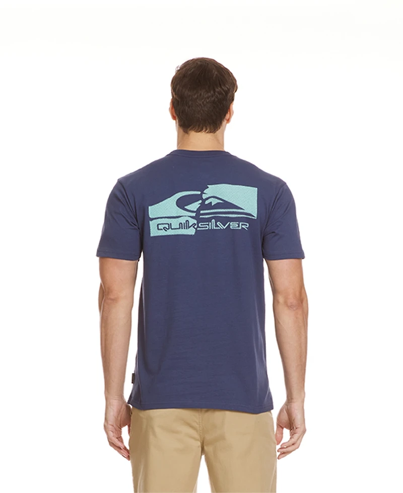 Quiksilver Men's Torn Short Sleeve T-Shirt