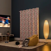 Rainbows Print 100% Blackout Grommet Curtain Panel