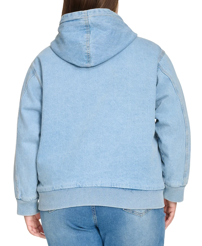 Levi's Plus Size Quilted Lined Zip-Front Bomber Jacket