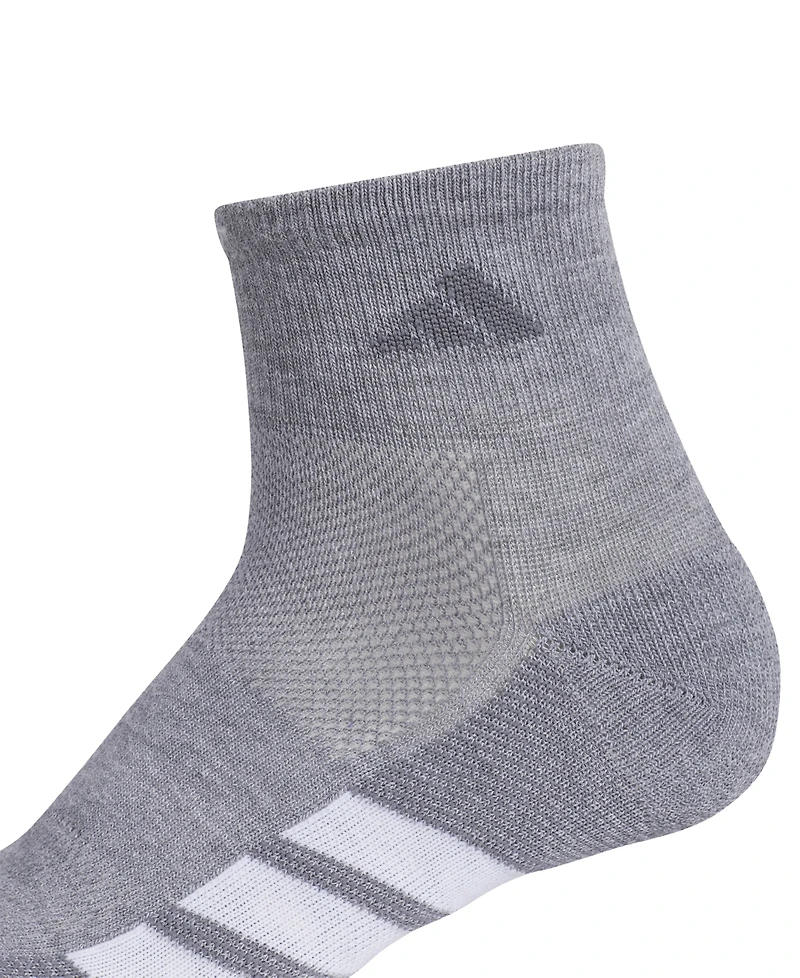 adidas Women's 3-Pk. All Day Training Quarter Socks