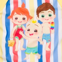 CoComelon Toddler Girls Tomtom Yoyo Jj One Piece Bathing Suit