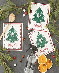 Design Imports Noel Tree Swedish Dishcloth, Set of 3