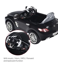 Mercedes Benz Sls R/C MP3 kids Ride On Car Electric Battery Toy
