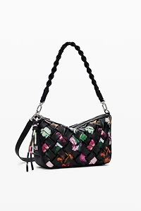 Desigual Women's Small braided floral bag
