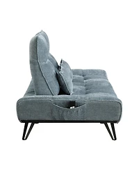 Homelegance 91" White Label Power Adjustable Viggo Sofa