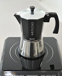 Grosche Milano Induction Stovetop 9 Cup Espresso Maker Moka Pot