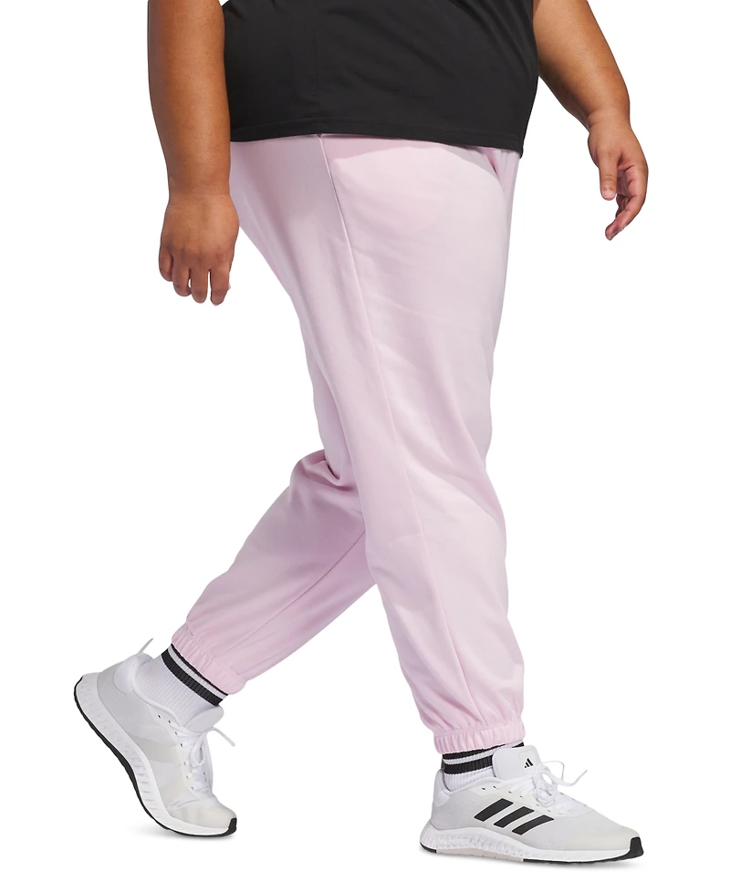 adidas Plus Essentials Full-Length Drawstring Joggers