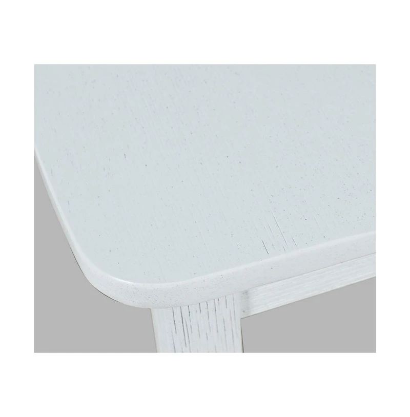 Jofran Eastern Tides Coastal Wire-Brushed Wood X-Back Acacia Dining Chair (Set of 2