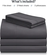5PC Silky Soft Cooling Deep Pocket Performance Sheet Set