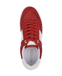 Guess Women's Jrone Lace-Up Low Profile Court Sneakers