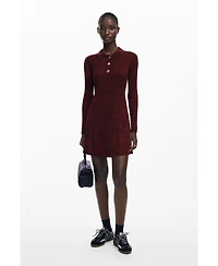 Desigual Women's Polo neck short dress