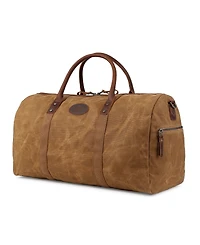 Tsd Brand Hillside Bee-Wax Canvas Duffel Bag