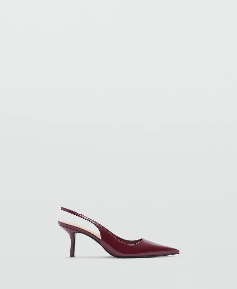 Mango Women's Pointed Toe Backless Shoes