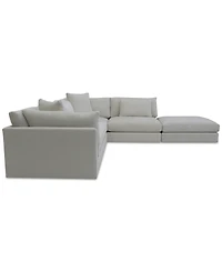 Merten 3-Pc. Fabric Sectional Sofa, Exclusively at Macys