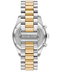 Michael Kors Men's Lexington Chronograph Two-Tone Stainless Steel Watch, 44mm