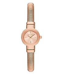 Michael Kors Women's Gramercy Two-Hand Rose Gold-Tone Stainless Steel Watch, 21mm