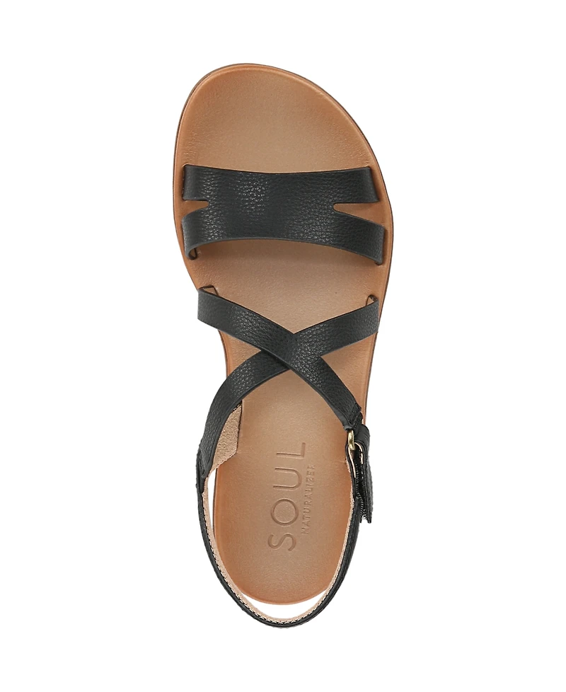 Soul Naturalizer Women's Shenna Strappy Flat Sandals