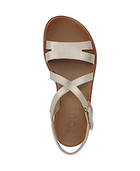 Soul Naturalizer Women's Shenna Strappy Flat Sandals