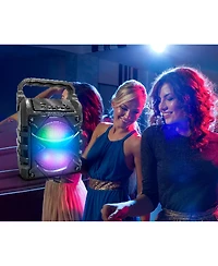 Toptech Jet-4 Bluetooth Speaker, 4-Inch Woofer, Disco Lights