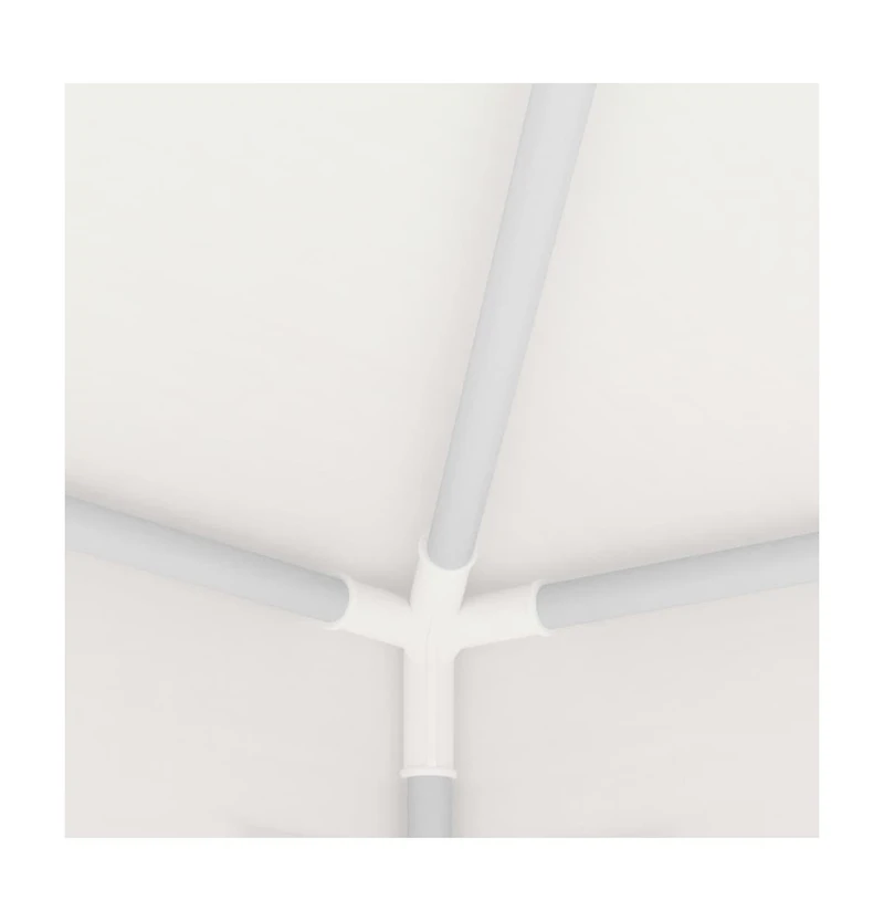Party Tent with 4 Mesh Sidewalls 13.1'x29.5' White