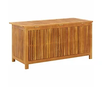 Patio Storage Box 44.5"x19.7"x22.8" Solid Acacia Wood