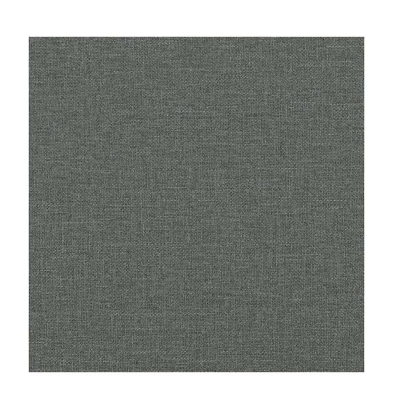 vidaXL Footstool Dark Gray 23.6"x19.7"x16.1" Fabric