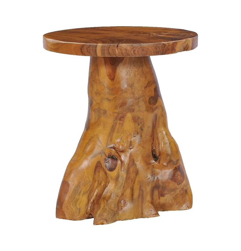 Coffee Table 15.7"x15.7" Solid Teak Wood